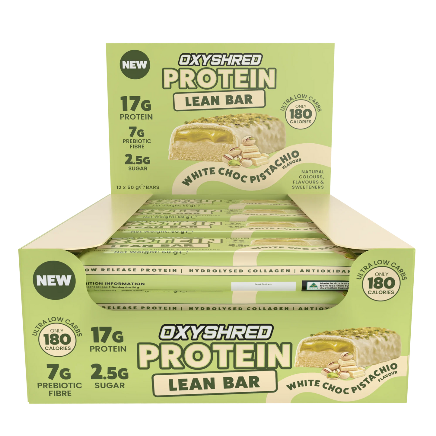 OxyShred Lean Protein Bars (12-Pack)